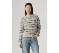 Levi's Ines Fairlisle Sweater Neutral Taille: M | Pulls Outlet | Femme