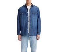 Levi's Jackson Worker Shirt, Sterling Dark Wash, S Homme