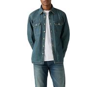 Levi's Jackson Worker Chemise avec col boutonné, Chopper Dark Wash, L Homme