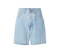 LEVI'S® - Short Denim 468 en Coton Bleu Stone uni avec Une Coupe Loose - Taille 42