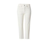 LEVI'S ® Jean '501® CROP' blanc denim, Taille 29 Longueur 26