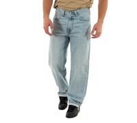 Levi's Jean en Denim Ample pour Homme, Coupe Droite et Ample, Bleu foncé, Taille 32 34, Baby Blue Essentials, 32W / 34L
