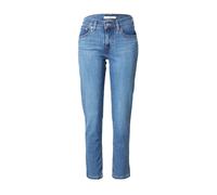 LEVI'S ® Jean 'Mid Rise Boyfriend' bleu / noisette / rouge / blanc, Taille 25 Longueur 27