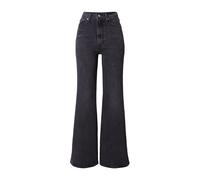 LEVI'S ® Jean 'Ribcage Bells' noir denim, Taille 29 Longueur 34