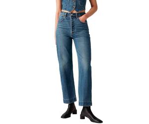 Levi's Jean Ribcage - Coupe Droite - pour Femme, Valley View Crease, 30W / 27L