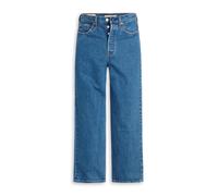 LEVI'S ® Jean 'Ribcage Straight Ankle' bleu denim, Taille 32 Longueur 27