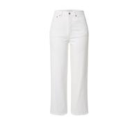 LEVI'S ® Jean 'Ribcage Straight Ankle Jeans' blanc denim, Taille 30 Longueur 29