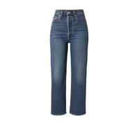 LEVI'S ® Jean 'RIBCAGE STRAIGHT' bleu foncé, Taille 27 Longueur 29