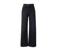 LEVI'S ® Jean 'Ribcage Wide Leg Jeans' noir denim, Taille 30 Longueur 30