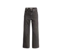 LEVI'S ® Jean 'Ribcage Wide Leg ' noir denim, Taille 32 Longueur 30