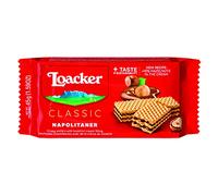 Loacker Gaufrettes Napolitaines 45 g - Lot de 25