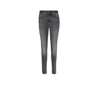 Levi's Jeans 721 Taille haute Skinny Noir effet usé Taille W32L30 Femme