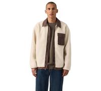Levi's Joonie Sherpa Veste Oatmeal, Crème, M