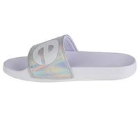 Tongs Levi's June blanc argent femme. - 37