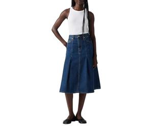 Levi's Jupe midi plissée légèrement Circulaire, Légèrement Circulaire, 26W
