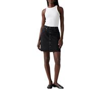 Vêtements Levi's® RETRO BUTTON FRONT SKIRT BLACKS pour Femme 26 Noir
