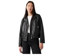 Levi's Kendal Moto Ceket Manteau pour femme, Noir (0000), XS