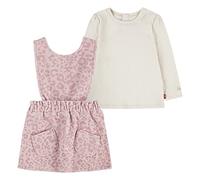 Levi's Kids Baby Girls' LVG Scrunchie Waist Skirtall 1EF664 Skirt, Antique White, 18 mois, Antique White, 18 mois