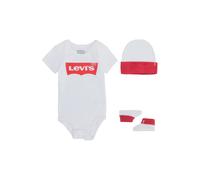 Levi's Kids Barboteuse / body 'Classic Batwing Infant 3pc Set' blanc, Taille 56-68