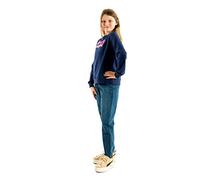 Levi's Kids Batwing Crewneck Sweatshirt Fille Medieval Blue 10 Ans