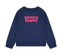 Sweat-shirt enfant filles Levis BATWING CREWNECK SWEATSHIRT Marine 3 ans