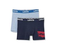 Levi's Kids Garçon Batwing Boxer Brief 2pk Caleçon boxeur, Dress Blues, S EU