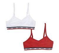 Levi's Kids LHG Sportwear Surplice Bra 4L0181 Soutien-Gorge, Blanc, L Fille