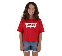 Levi'S Kids Light Bright Cropped Top Fille Super Red 8 Ans