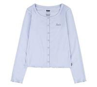 Levi'S Kids Ls Scoop Neck Ribbed Knit Fille Bleu Halogène. 16 Ans