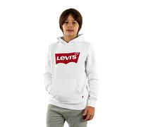 Levi's Kids Lvb-Batwing Screenprint Hoodie Garçon White 14 Ans