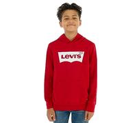 Levi's Kids Lvb Batwing Screenprint Sweat à Capuche Garçon 12 ans (152 cm), rouge et blanc