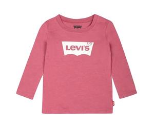 Levi's Kids LVG L/S Batwing Tee, T-Shirt Bébé Fille, Rose Wine,