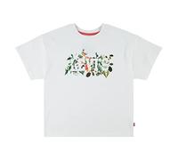 Levi'S Kids Lvg Oversized Tropical Tee Fille 2 Ans White Alyssum