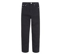Levi's Kids LVG Ribcage Straight Ankle 4EF312 Pantalons en Denim, Black Heart, 10 Years Fille
