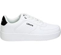Levi's Kids New Union Chaussure de Gymnastique, Blanc et Noir, 37 EU