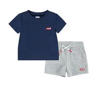 Levi´s ® Kids Batwing Set Bleu,Gris 9 Months Garçons,Filles