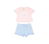 Levi's Kids Set 'LEVI'S LVG BOW SLV TEE & BELTED SHORT SET Completi' mélange de couleurs, Taille 74