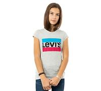 Levi'S Kids Sportswear Logo Tee Fille Gray Heather 12 Ans