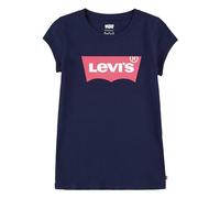 Levi'S Kids Ss Batwing Tee Fille Peacoat / Tea Tree Pink 14 Ans