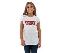 Levi'S Kids Ss Batwing Tee Fille Rouge/ Blanc 10 Ans