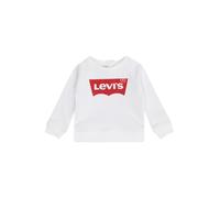 Levi´s ® Kids Ket Item Logo Sweatshirt Blanc 6 Months Filles
