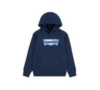 Levi's Kids Sweat 'SKATE PARK BATWING' bleu marine / bleu roi / blanc, Taille 128