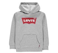 Sweat-shirt enfant garcons Levis BATWING SCREENPRINT HOODIE Gris 8 ans
