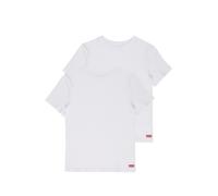Levi's Kids HOSIERY Lhb 2pk Crew Neck Tee 9l0044 Sous vêtement, Blanc, XL EU