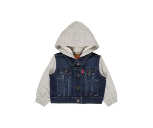 Levi's Kids Veste mi-saison bleu denim / gris chiné, Taille 86