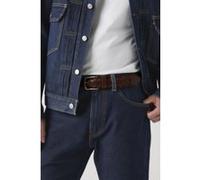 Levi's Leather Braid Belt, Brown, 95