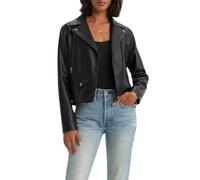 Levi's LELOU Shrunken Moto Blacks, Caviar, S Femme