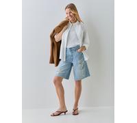Levi's Levi's Been There Blue Baggy Dad Denim Jort Shorts Been There Blue EU 56 (UK 28)