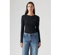 Levi's Levi's Black Essential Housemark Long Sleeve T-Shirt