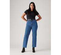 Levi's Levi's Blue Ribcage-Straight-Ankle Jeans